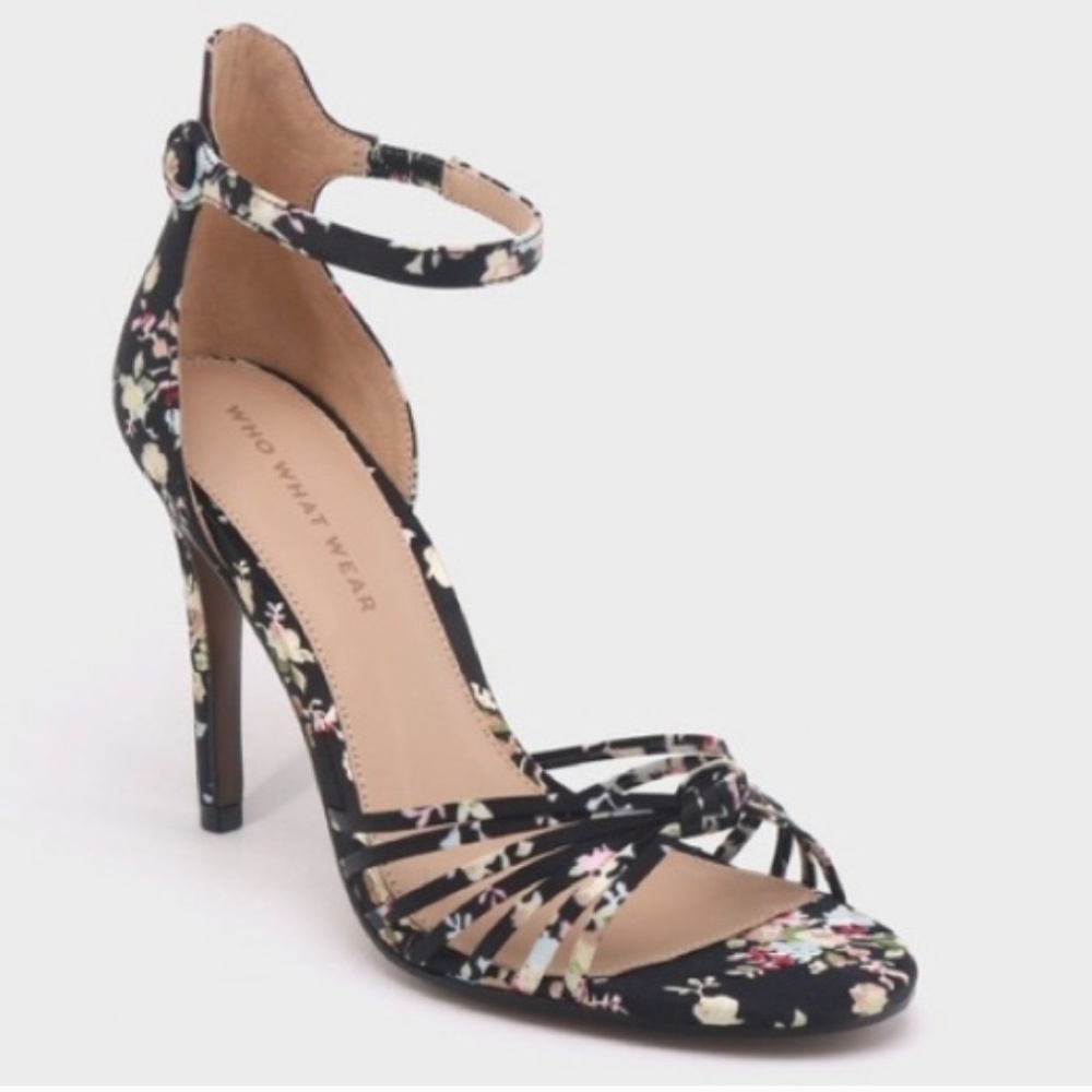Truth Floral knotted Stiletto heels